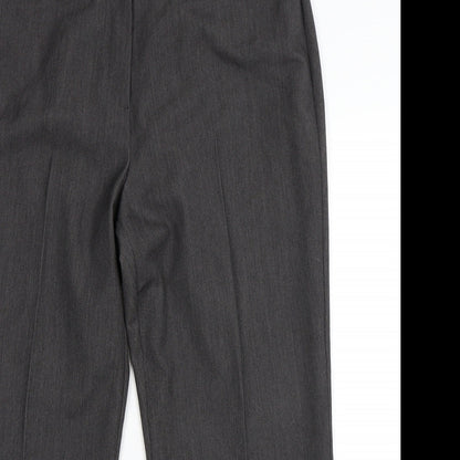 Womens UK Size 16 BM Regular Fit  Grey Trousers