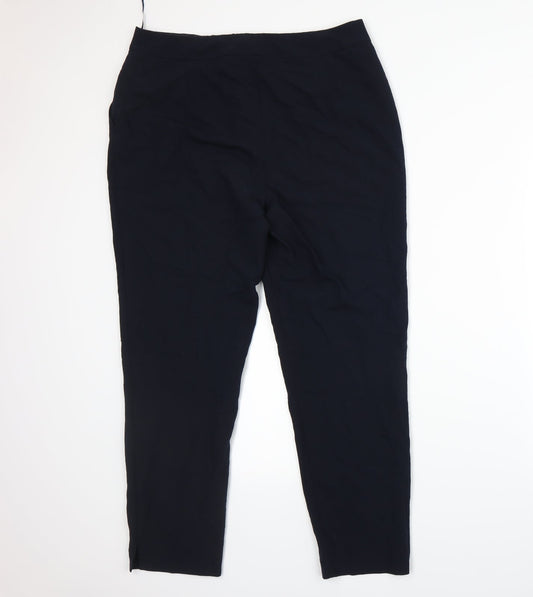 F&F Womens Blue   Trousers  Size 14 L28 in