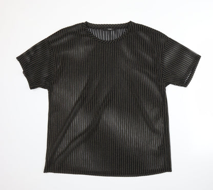 Womens UK Size 12 George Gold Basic T-Shirt