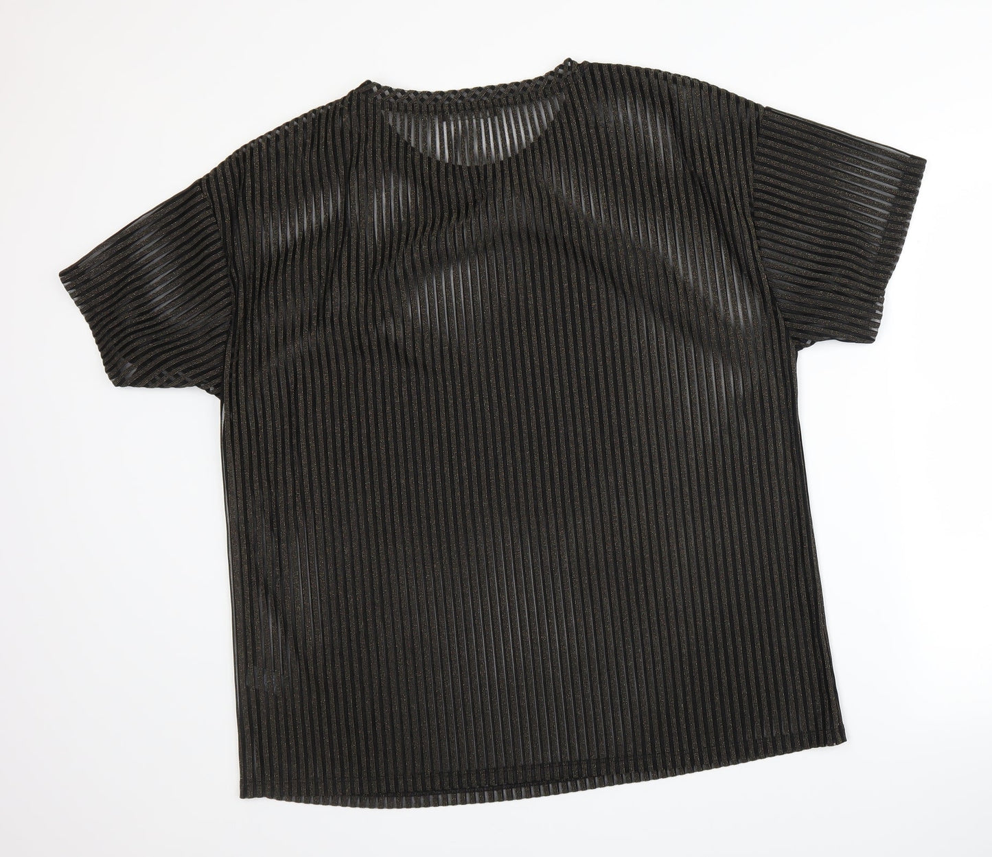 Womens UK Size 12 George Gold Basic T-Shirt