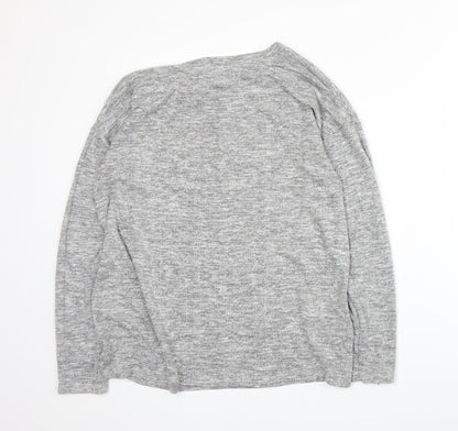 Papaya Womens Grey   Basic T-Shirt Size M