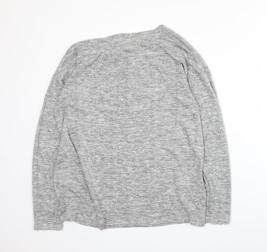 Papaya Womens Grey   Basic T-Shirt Size M