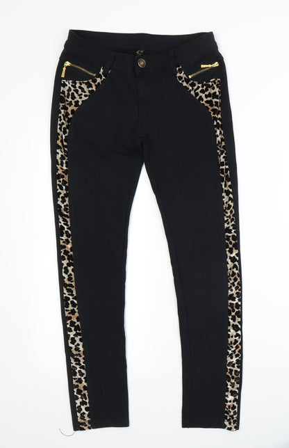 Miss Bou Womens Black   Skinny Jeans Size 8 L25 in