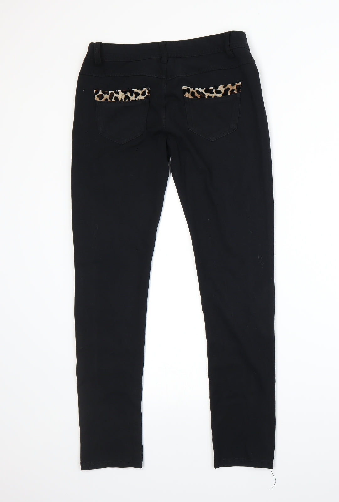 Miss Bou Womens Black   Skinny Jeans Size 8 L25 in