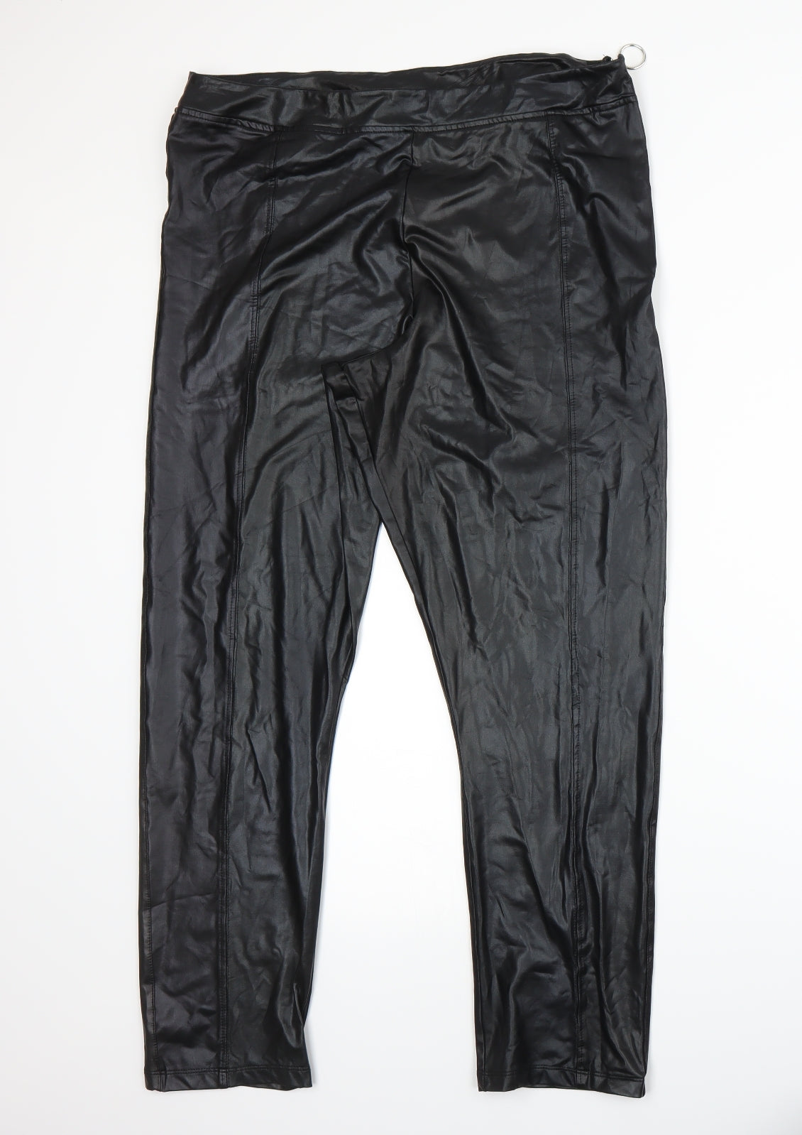 Boohoo Womens Black   Trousers  Size 14 L25 in