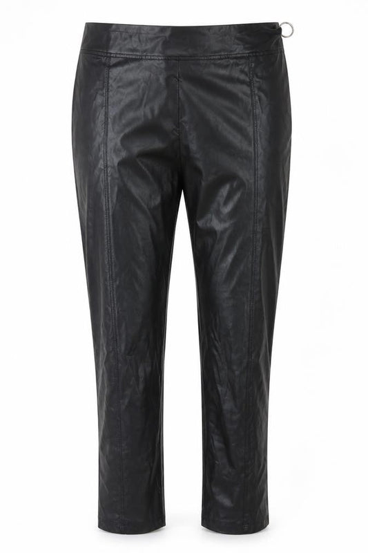 Womens UK Size 14 Boohoo Regular Fit  Black Trousers