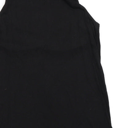 Womens UK Size S H&M Black Basic Tank