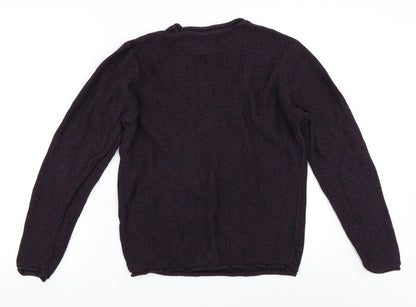 Cedar Wood State Mens Purple   Pullover Jumper Size M