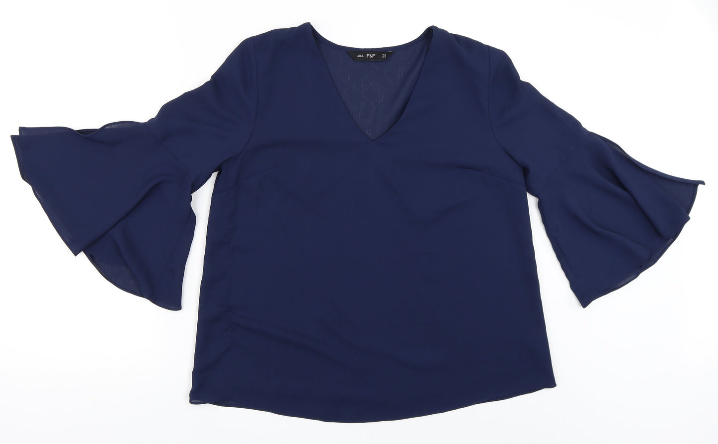 F&F Womens Blue   Basic Blouse Size 10
