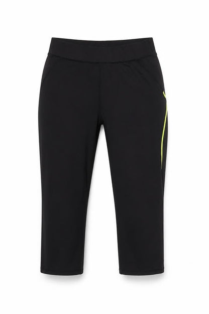 Preworn Womens Black   Capri Leggings Size S L10 in