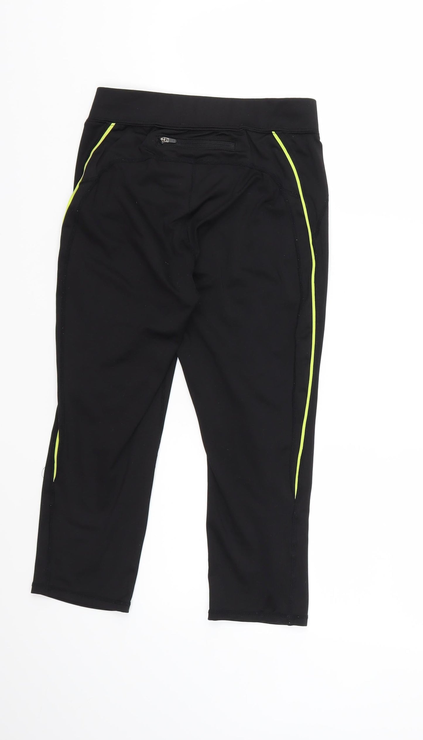 Preworn Womens Black   Capri Leggings Size S L10 in