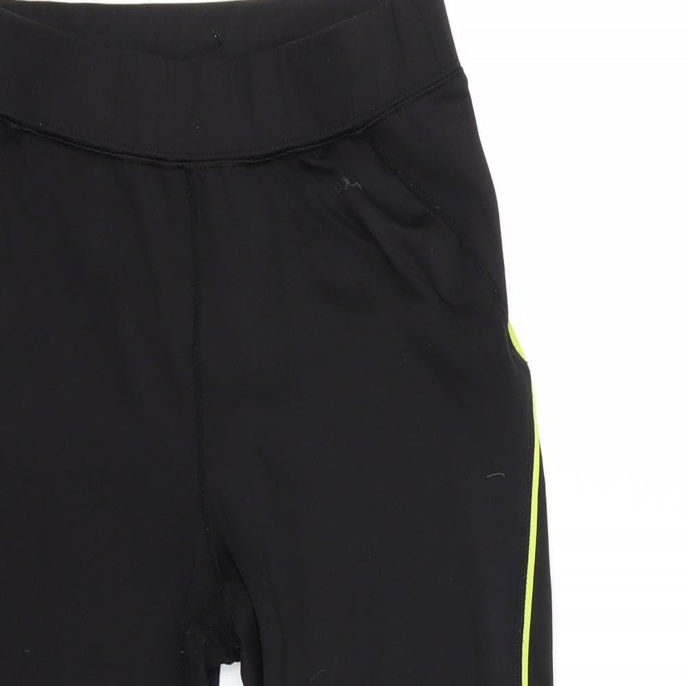 Preworn Womens Black   Capri Leggings Size S L10 in