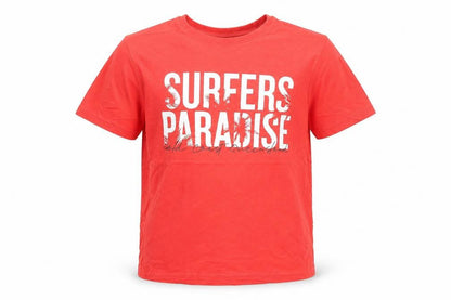 Primark Boys Red   Basic T-Shirt Size 9-10 Years
