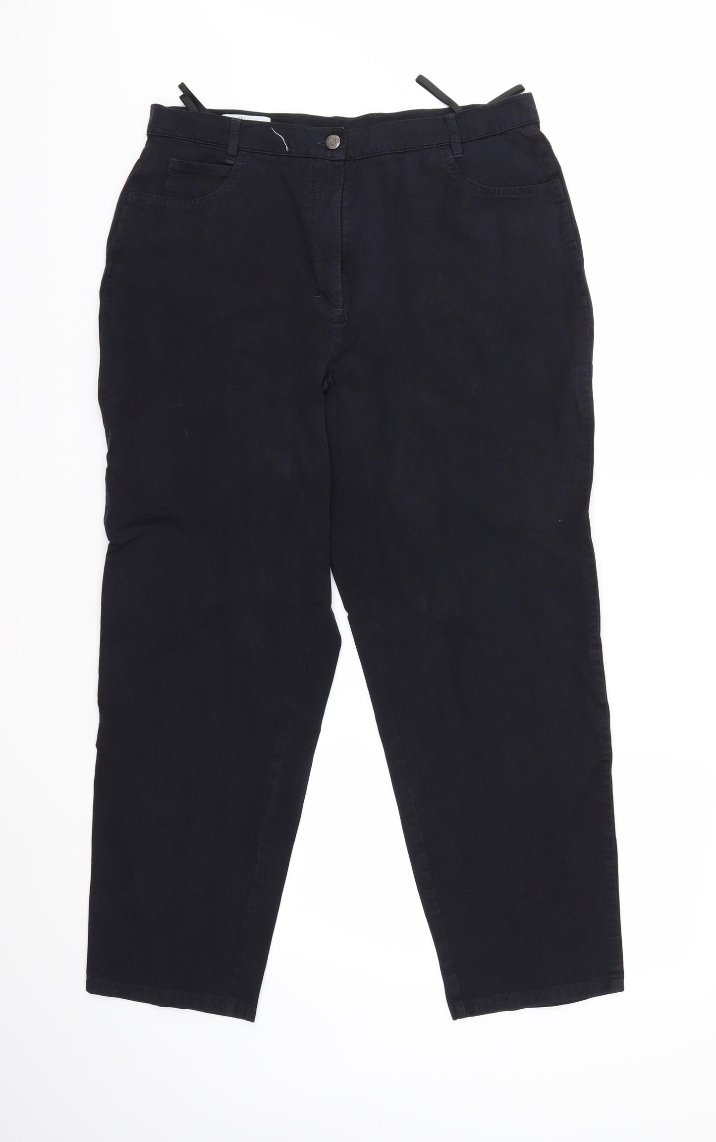 Womens UK Size 35 in Preworn Regular Fit Skinny Blue Jeans