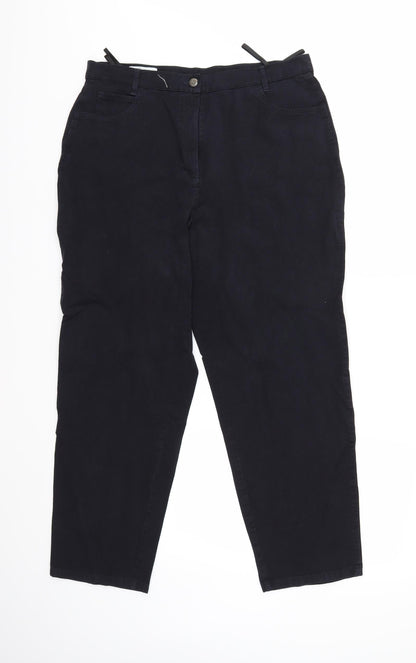 Womens UK Size 35 in Preworn Regular Fit Skinny Blue Jeans