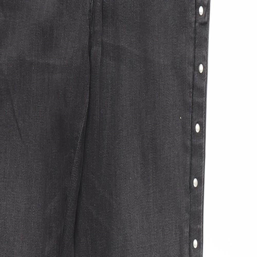 NEXT Girls Black  Denim Skinny Jeans Size 12 Years