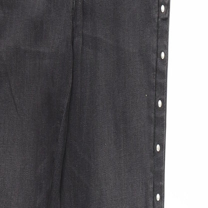 NEXT Girls Black  Denim Skinny Jeans Size 12 Years