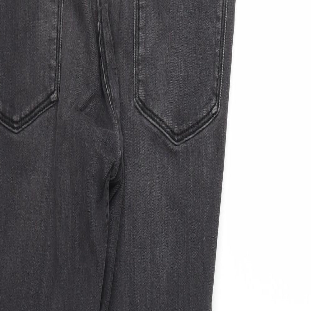 NEXT Girls Black  Denim Skinny Jeans Size 12 Years
