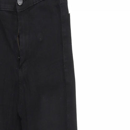 Denim & Co. Womens Black  Denim Skinny Jeans Size 4 L23 in