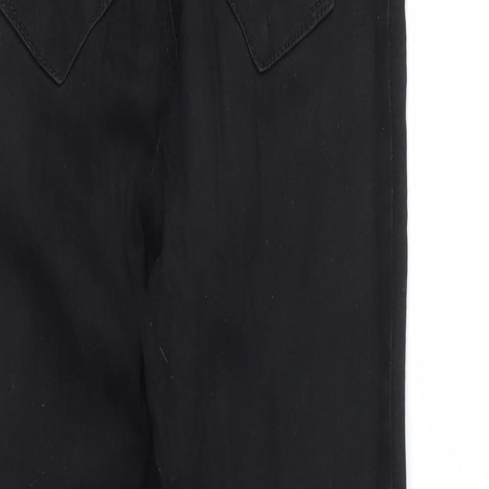 Denim & Co. Womens Black  Denim Skinny Jeans Size 4 L23 in