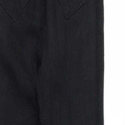 Denim & Co. Womens Black  Denim Skinny Jeans Size 4 L23 in