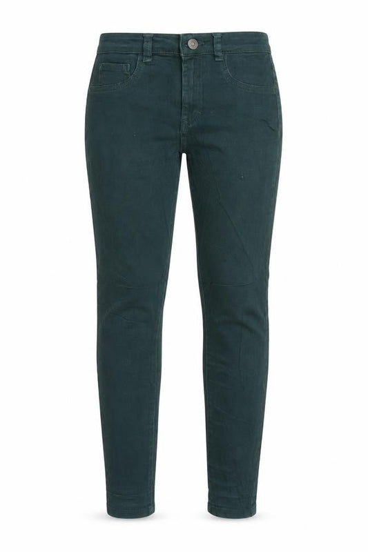 Womens UK Size 8 Pull&Bear Regular Fit Skinny Green Jeans