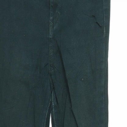 Pull&Bear Womens Green  Denim Skinny Jeans Size 8 L28 in