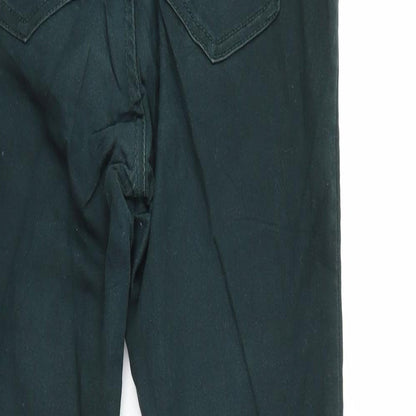 Pull&Bear Womens Green  Denim Skinny Jeans Size 8 L28 in