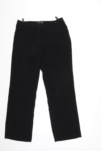 BPS Womens Black   Trousers  Size 16 L31 in