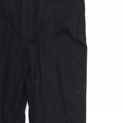Womens UK Size 12 NEXT Regular Fit  Black Trousers