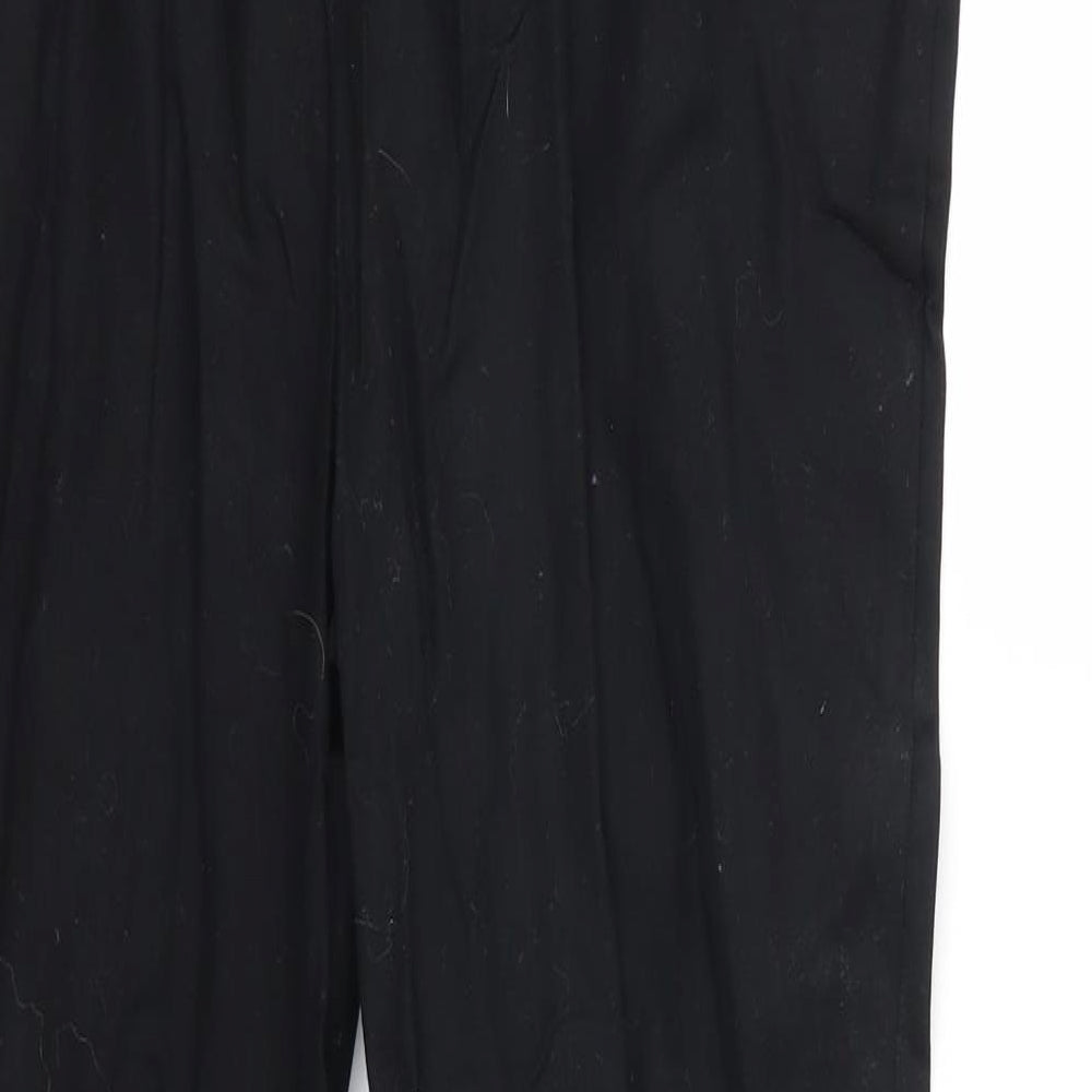 Womens UK Size 12 NEXT Regular Fit  Black Trousers