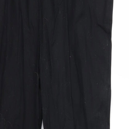 Womens UK Size 12 NEXT Regular Fit  Black Trousers