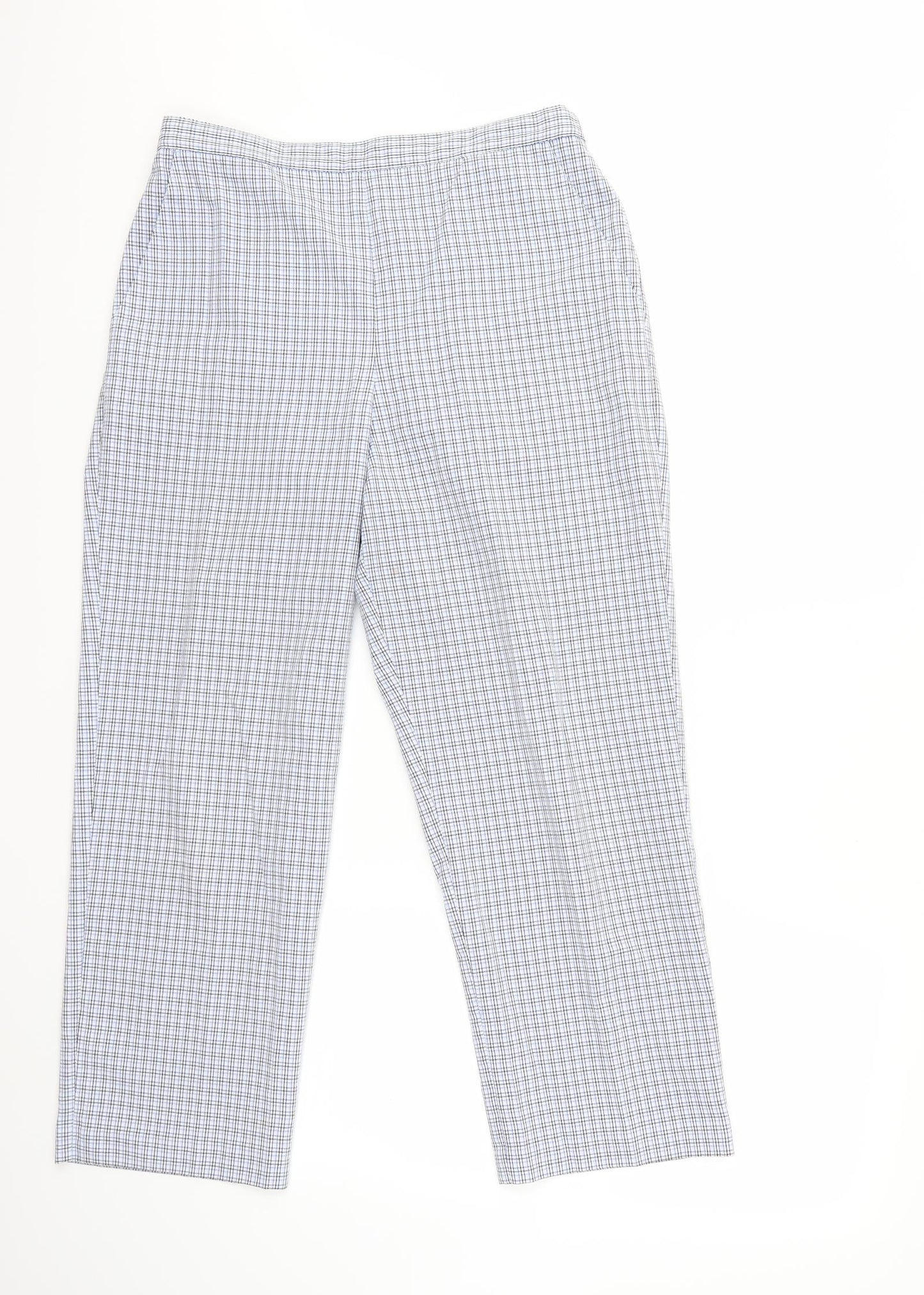 Womens UK Size 14 happit Regular Fit  Blue Trousers