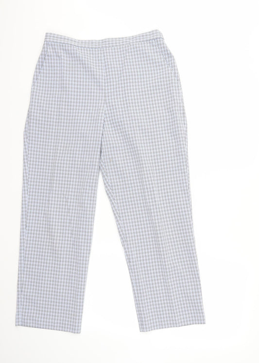Womens UK Size 14 happit Regular Fit  Blue Trousers