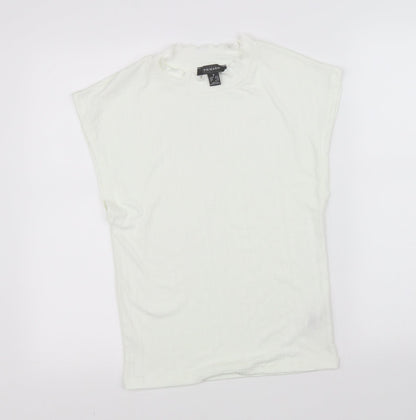 Primark Girls White   Basic T-Shirt Size S