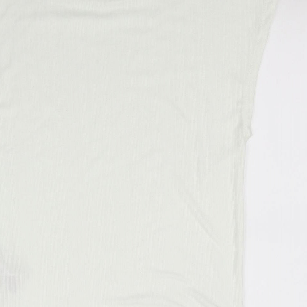 Primark Girls White   Basic T-Shirt Size S