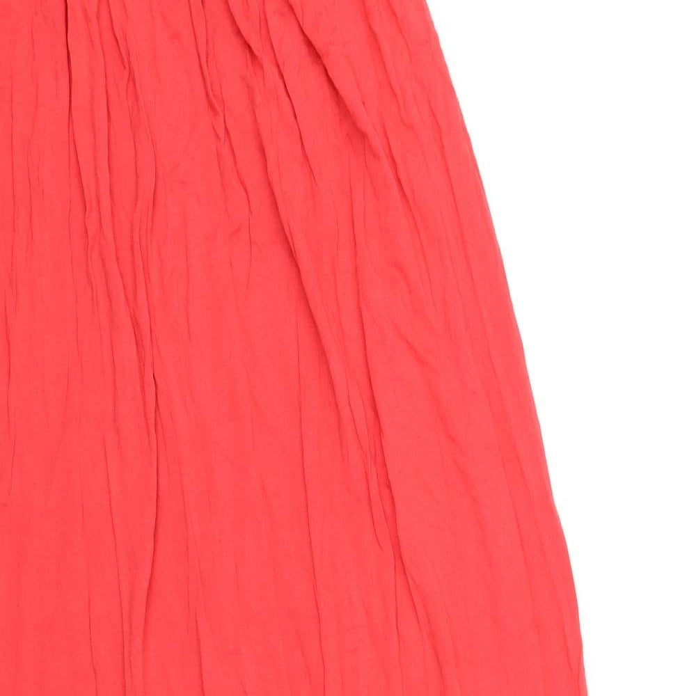 Atmosphere Womens Orange   Flare Skirt Size 8