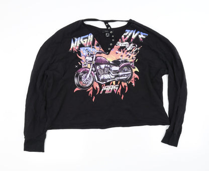 Atmosphere Womens Black   Pullover Jumper Size 16