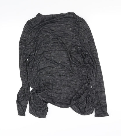 New Look Womens Grey   Cardigan Jumper Size 12