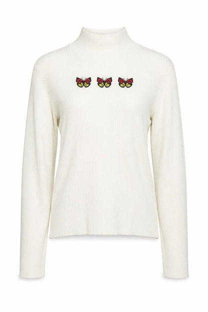 pre worn Girls White   Pullover Jumper Size L