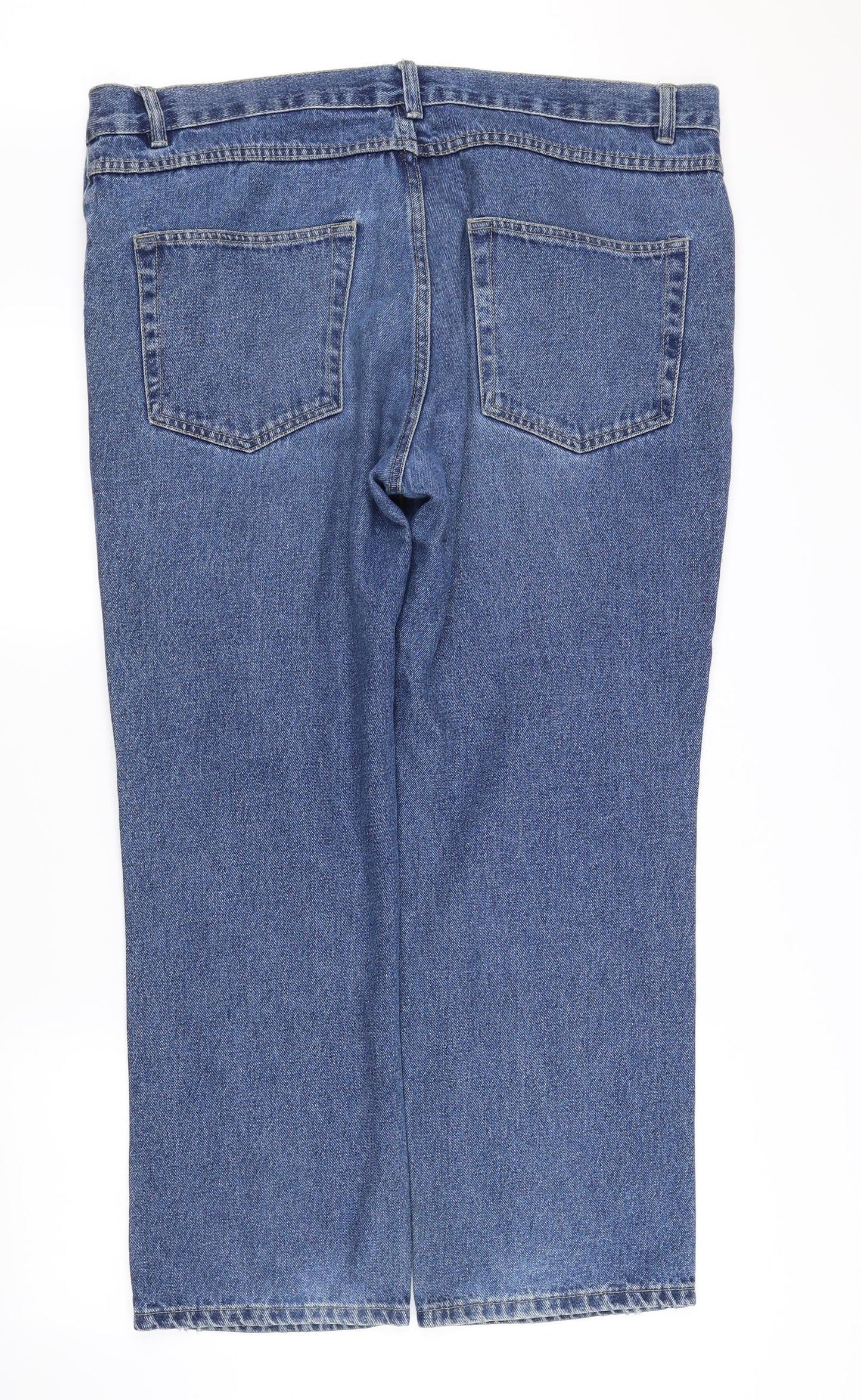 basis Womens Blue   Straight Jeans Size 38 in L32 in
