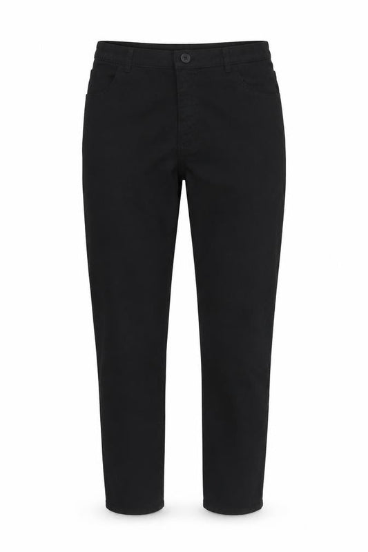 Womens UK Size 8 George Regular Fit  Black Trousers