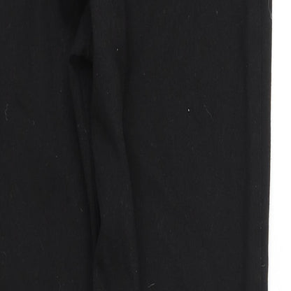 George Womens Black   Trousers  Size 8 L31 in