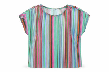 Miss Evie Girls Green   Basic T-Shirt Size 12-13 Years