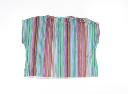 Miss Evie Girls Green   Basic T-Shirt Size 12-13 Years