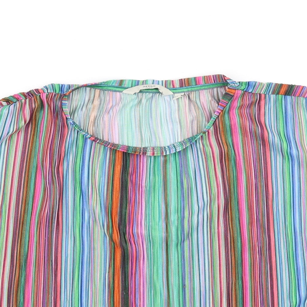 Miss Evie Girls Green   Basic T-Shirt Size 12-13 Years