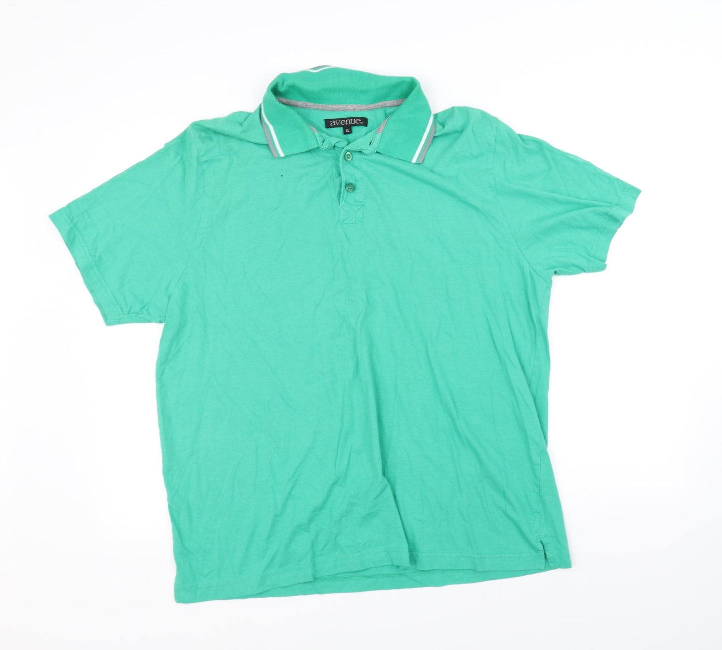 Avenue Mens Green    Polo Size XL