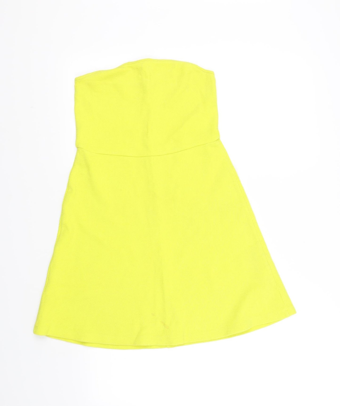 New Look Womens Yellow   Fit & Flare  Size 6