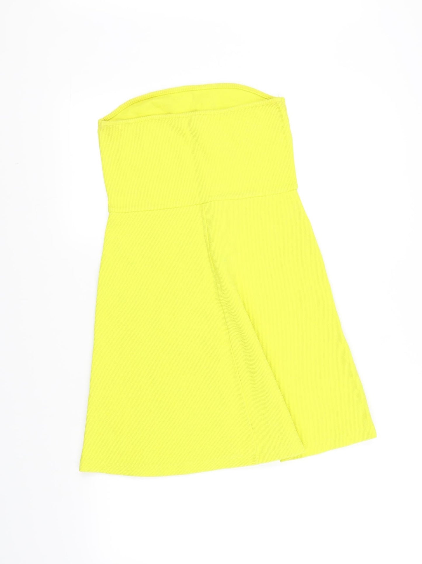New Look Womens Yellow   Fit & Flare  Size 6