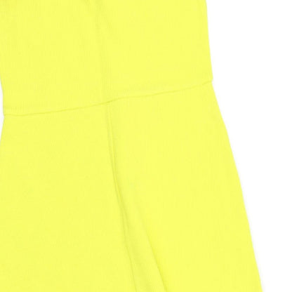 New Look Womens Yellow   Fit & Flare  Size 6